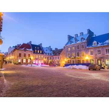 Lais Puzzle - Die Innenstadt von Quebec City im Winter - 40, 100, 200, 500, 1.000 & 2.000 Teile