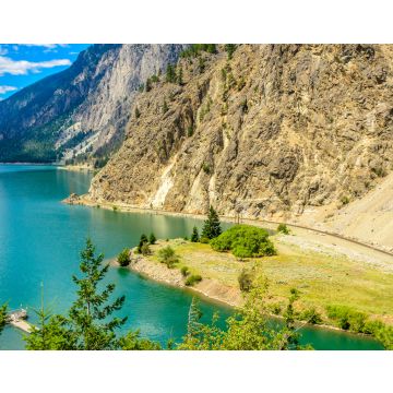 Lais Puzzle - Majestätischer Bergsee in Kanada. Seton Lake in British Columbia, Kanada - 40, 100, 200, 500, 1.000 & 2.000 Teile
