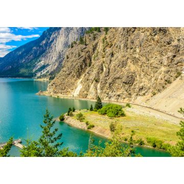 Lais Puzzle - Majestätischer Bergsee in Kanada. Seton Lake in British Columbia, Kanada - 1.000 Teile