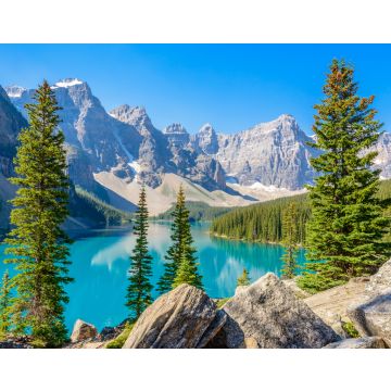 Lais Puzzle - Majestätischer Bergsee in Kanada. Moraine Lake in Alberta, Kanada - 40, 100, 200, 500, 1.000 & 2.000 Teile