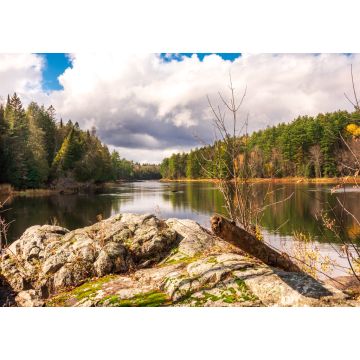 Lais Puzzle - Blick flussaufwärts auf den Madawaska River an einem strahlenden Herbsttag im Osten Ontarios, Kanada - 1.000 Teile
