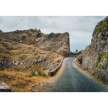 Lais Puzzle - Insel Santo Antao, Kap Verde. Lokale Straße auf dem Delgadinho-Bergkamm, die nach Ribeira Grande führt - 1.000 Teile