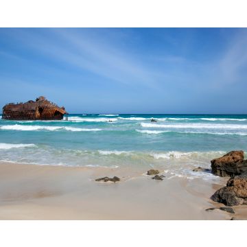 Lais Puzzle - Sanddünenlandschaft mit dem Atlantischen Ozean im Hintergrund in der Nähe von Cabo Santa Marina auf Boa Vista in Kap Verde - 40, 100, 200, 500, 1.000 & 2.000 Teile