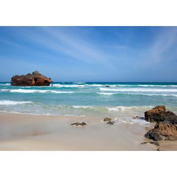 Lais Puzzle - Sanddünenlandschaft mit dem Atlantischen Ozean im Hintergrund in der Nähe von Cabo Santa Marina auf Boa Vista in Kap Verde - 1.000 Teile