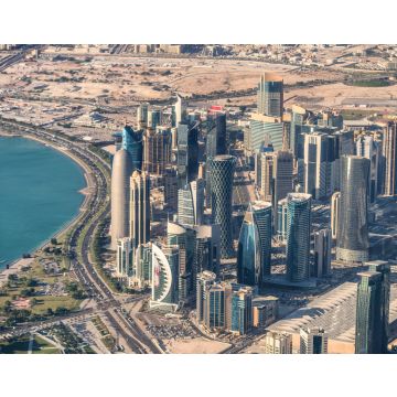 Lais Puzzle - Luftaufnahme der Skyline von Doha, Katar - 40, 100, 200, 500, 1.000 & 2.000 Teile