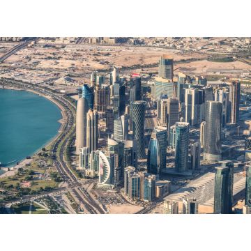 Lais Puzzle - Luftaufnahme der Skyline von Doha, Katar - 1.000 Teile