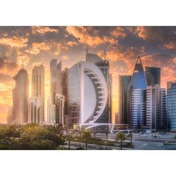 Lais Puzzle - Skyline der West Bay und des Stadtzentrums von Doha, Katar - 1.000 Teile
