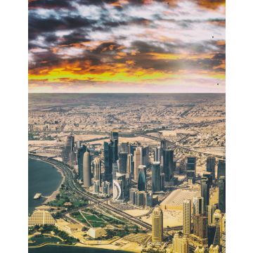 Lais Puzzle - Doha Luftaufnahme aus dem Flugzeug, Katar - 40, 100, 200, 500, 1.000 & 2.000 Teile