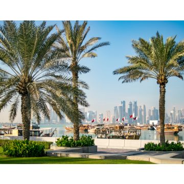 Lais Puzzle - Corniche, Hafen von Doha und Skyline des Finanzviertels von Doha - Katar - 40, 100, 200, 500, 1.000 & 2.000 Teile