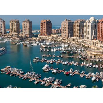 Lais Puzzle - Blick auf die Perle des Jachthafens von Katar - den Porto Arabia - 1.000 Teile