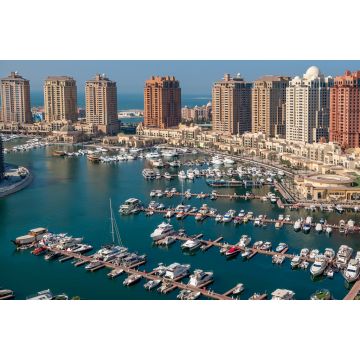Lais Puzzle - Blick auf die Perle des Jachthafens von Katar - den Porto Arabia - 2.000 Teile