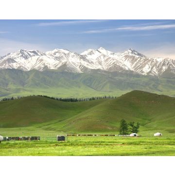 Lais Puzzle - Die schöne Landschaft mit dem Tian Shan Gebirge am Narn von Kirgisistan - 40, 100, 200, 500, 1.000 & 2.000 Teile