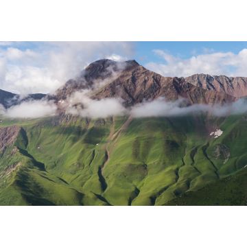Lais Puzzle - Blick aus der Luft über das zentrale Tian-Shan-Gebirge, Grenze zwischen Kirgisistan und China, Kirgisistan - 2.000 Teile