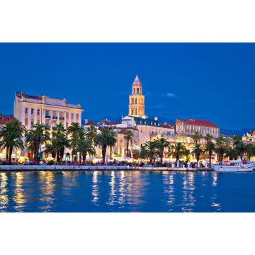 Lais Puzzle - Bunte Split Waterfront Abendansicht - 2.000 Teile