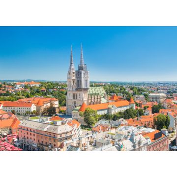 Lais Puzzle - Kaptol und katholische Kathedrale im Zentrum von Zagreb, Kroatien - 1.000 Teile