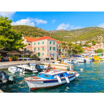 Lais Puzzle - Fischerboot im Hafen von Bol, Insel Brac, Kroatien - 40, 100, 200, 500, 1.000 & 2.000 Teile