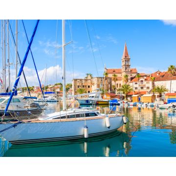 Lais Puzzle - Segelboote vor Anker im Hafen von Milna an einem sonnigen Sommertag, Insel Brac, Dalmatien, Kroatien - 40, 100, 200, 500, 1.000 & 2.000 Teile