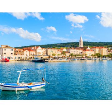 Lais Puzzle - Fischerboot beim Anlegen im Hafen von Supetar, Insel Brac, Kroatien - 40, 100, 200, 500, 1.000 & 2.000 Teile