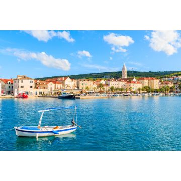 Lais Puzzle - Fischerboot beim Anlegen im Hafen von Supetar, Insel Brac, Kroatien - 2.000 Teile