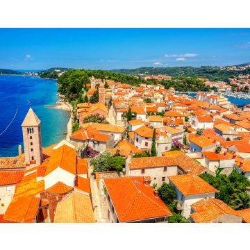 Lais Puzzle - Stadt Rab auf kroatischer Insel von oben - 40, 100, 200, 500, 1.000 & 2.000 Teile