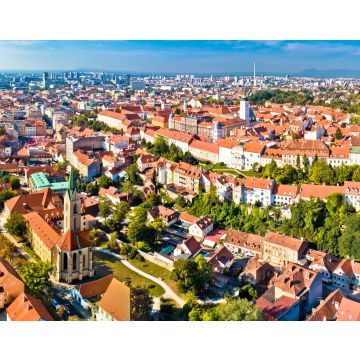 Lais Puzzle - Luftaufnahme der Kathedrale und der Oberstadt von Zagreb - 40, 100, 200, 500, 1.000 & 2.000 Teile