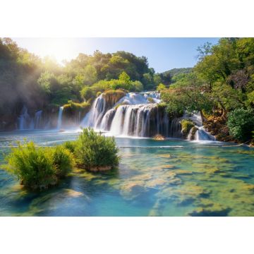 Lais Puzzle - Panoramalandschaft der Krka-Wasserfälle am Fluss Krka im Krka-Nationalpark in Kroatien - 1.000 Teile