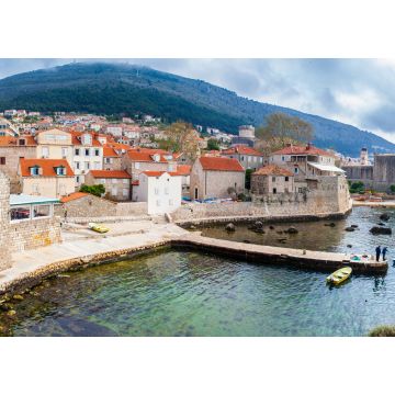 Lais Puzzle - Panoramablick auf die Westmole von Dubrovnik und die mittelalterlichen Befestigungsanlagen der Stadt vom Fort Lovrijenac aus gesehen - 1.000 Teile