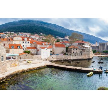 Lais Puzzle - Panoramablick auf die Westmole von Dubrovnik und die mittelalterlichen Befestigungsanlagen der Stadt vom Fort Lovrijenac aus gesehen - 2.000 Teile