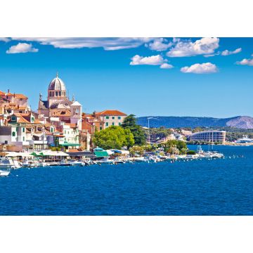 Lais Puzzle - Altstadt von Sibenik mit Blick auf das historische Hafenviertel und die UNESCO-Kathedrale - 1.000 Teile