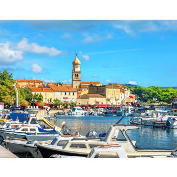 Lais Puzzle - Historische Altstadt von Krk. Insel Krk, Kvarner Bucht, Kroatien - 40, 100, 200, 500, 1.000 & 2.000 Teile