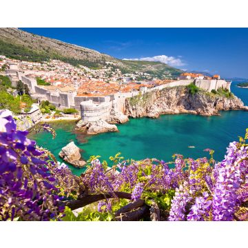 Lais Puzzle - Mittelalterliche Stadt Dubrovnik mit berühmten Mauern, farbenfrohe Ansicht - 40, 100, 200, 500, 1.000 & 2.000 Teile