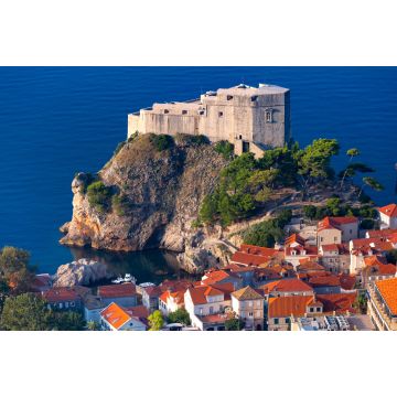 Lais Puzzle - Luftaufnahme des Forts Lovrijenac oder der Festung St. Lorenz, auch Gibraltar von Dubrovnik genannt, am Morgen, Dubrovnik, Kroatien - 2.000 Teile