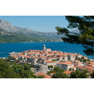 Lais Puzzle - Blick von oben auf die Altstadt, Korcula, Kroatien - 2.000 Teile