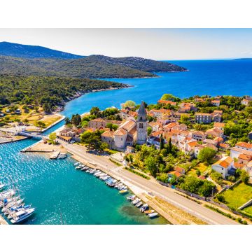 Lais Puzzle - Historische Stadt Osor mit Brücke zwischen den Inseln Cres und Losinj, Kroatien - 40, 100, 200, 500, 1.000 & 2.000 Teile