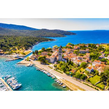 Lais Puzzle - Historische Stadt Osor mit Brücke zwischen den Inseln Cres und Losinj, Kroatien - 2.000 Teile