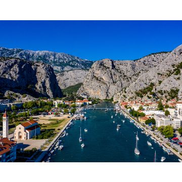 Lais Puzzle - Omis in Kroatien aus der Luft - Die Stadt Omis von oben - 40, 100, 200, 500, 1.000 & 2.000 Teile