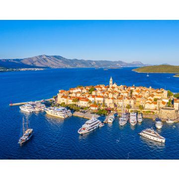 Lais Puzzle - Kroatische Stadt Korcula - 40, 100, 200, 500, 1.000 & 2.000 Teile