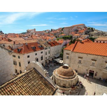 Lais Puzzle - Der berühmte Onofrio-Brunnen in der Innenstadt von Dubrovnik, Blick von der Stadtmauer - 40, 100, 200, 500, 1.000 & 2.000 Teile