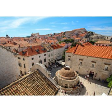 Lais Puzzle - Der berühmte Onofrio-Brunnen in der Innenstadt von Dubrovnik, Blick von der Stadtmauer - 1.000 Teile