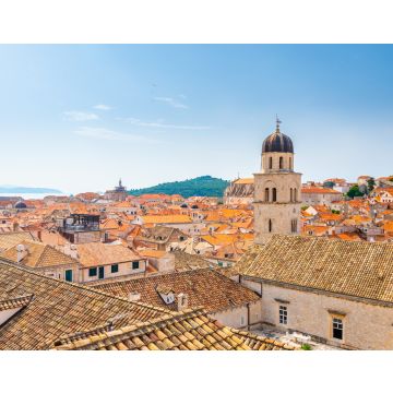Lais Puzzle - Panoramablick aus der Luft auf die Altstadt von Dubrovnik. Antike Stadt mit großen Stadtmauern an der Adria. Blick auf Dächer, sonniger Sommertag - 40, 100, 200, 500, 1.000 & 2.000 Teile