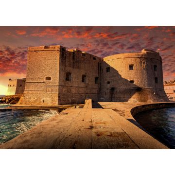 Lais Puzzle - Blick auf das Fort St. John. Dubrovnik. Kroatien - 1.000 Teile