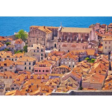 Lais Puzzle - Dubrovnik. Blick auf die Dächer und das historische Stadtzentrum von Dubrovnik von oben - 1.000 Teile