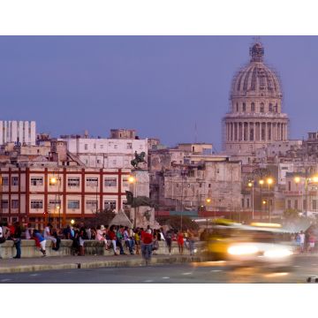 Lais Puzzle - Havanna bei Sonnenuntergang mit Verkehrsampeln und Blick auf das Capitol - 40, 100, 200, 500, 1.000 & 2.000 Teile