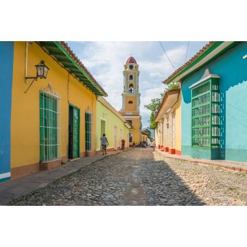 Lais Puzzle - Trinidad Altstadt Zentrum mit Blick auf den Glockenturm in Kuba - 2.000 Teile