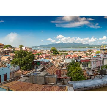 Lais Puzzle - Panorama-Stadtansicht von Santiago de Cuba - 1.000 Teile