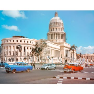 Lais Puzzle - Oldtimer in Havanna neben dem Capitol-Gebäude - 40, 100, 200, 500, 1.000 & 2.000 Teile