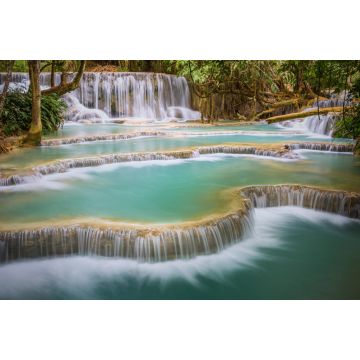 Lais Puzzle - Kuang Si-Wasserfall, Luang Prabang, Laos - 2.000 Teile