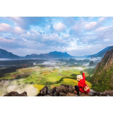 Lais Puzzle - Die Natur ist noch rein und schön in Vang Vieng, Laos - 1.000 Teile