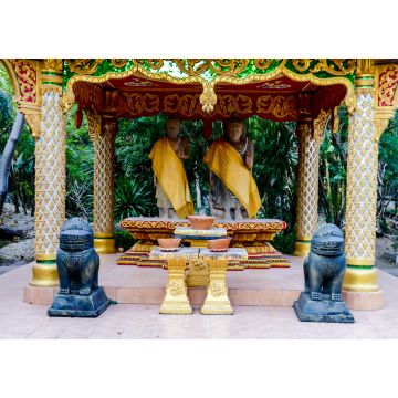 Lais Puzzle - Inpeng-Tempel in Luang Prabang Laos Südostasien - 1.000 Teile