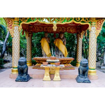 Lais Puzzle - Inpeng-Tempel in Luang Prabang Laos Südostasien - 2.000 Teile